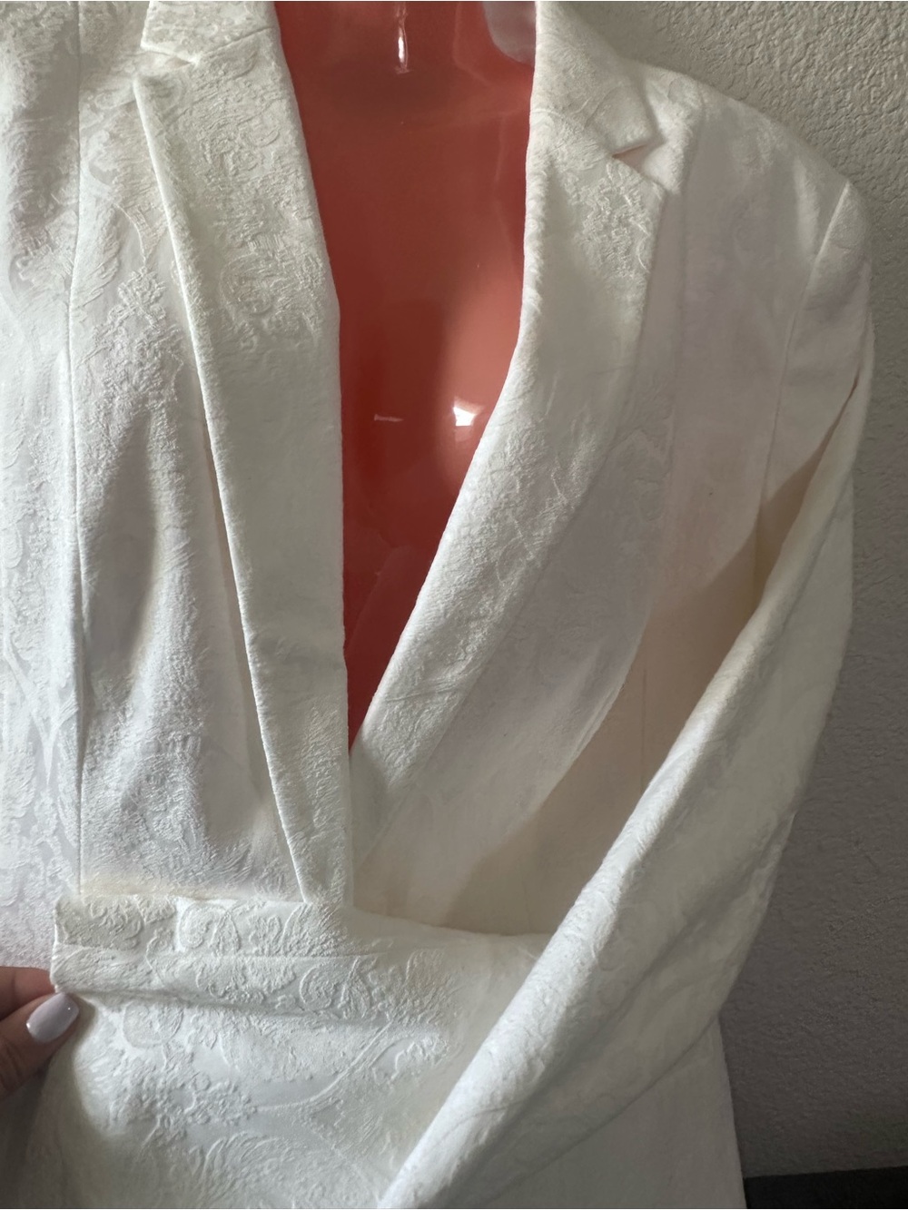 Worthington White Single-Button Notch-Lapel Blazer - Picture 5 of 8